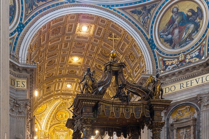 Rome: St. Peter’s Basilica, Dome Climb, and Underground Tour - Vatican Grottoes: sacred papal tombs below the basilica