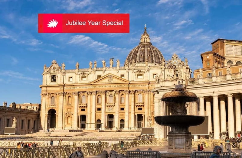 Rome: St Peter's Basilica Express Tour & Grottoes - Meeting at Fontana delle Tiare: the easiest way to start without stress