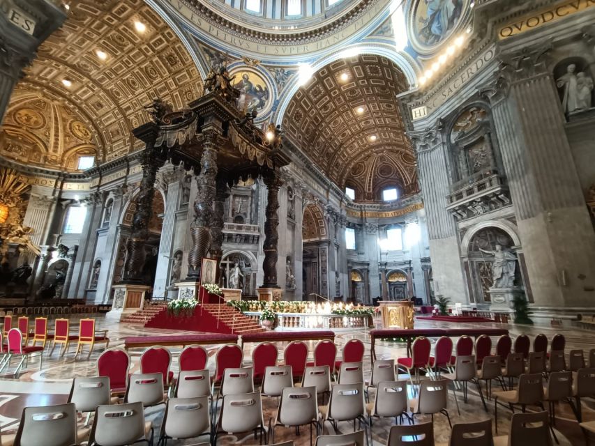 Rome: St. Peter's Basilica Guided Tour and Dome Access - Dress code, shoes, and the rain-or-shine reality