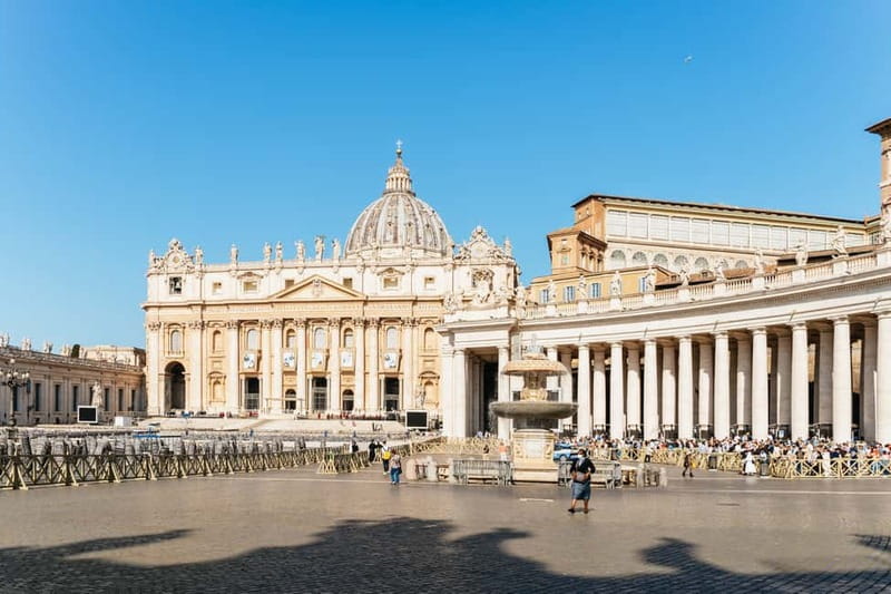 Rome: St. Peter's Basilica, Papal Tombs, and Dome Climb Tour - Climbing St. Peter’s Dome: Elevator Up, Rome All Around