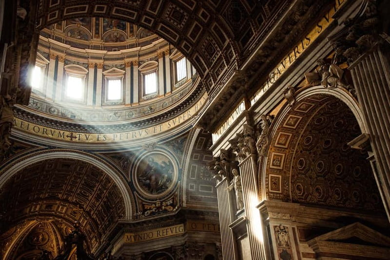 Rome: St Peter's Basilica Tour with Optional Dome Access - Dome Terrace option: Elevator partway up, then 320 steps