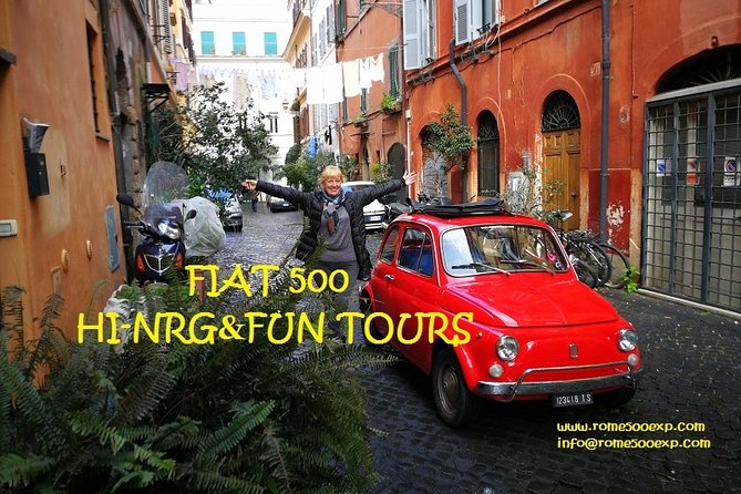Rome: The Original Fiat 500 Self-Drive Tour - Buco della Serratura and Parco Savello: The Aventine Keyhole Moment
