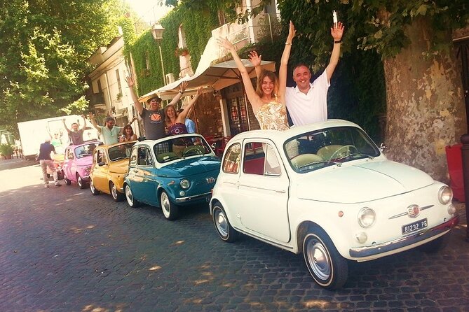 Rome: The Original Fiat 500 Self-Drive Tour - Terme di Caracalla: Big Ancient Baths With a Quick, Powerful Impact