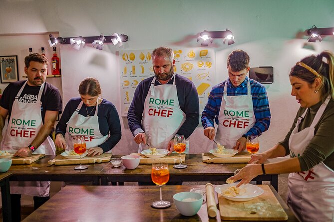 Rome Tipsy Cooking Class: Make Pasta and Mix 3 Spritz Cocktails - What you actually eat at the end (and why that part matters)