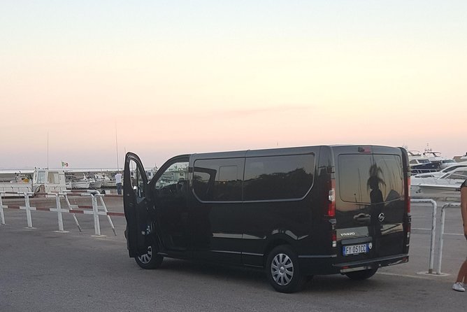 Rome to Civitavecchia Cruise Port Transfer - Private transfer rules: vehicle sizing, luggage notes, and the sharing caveat