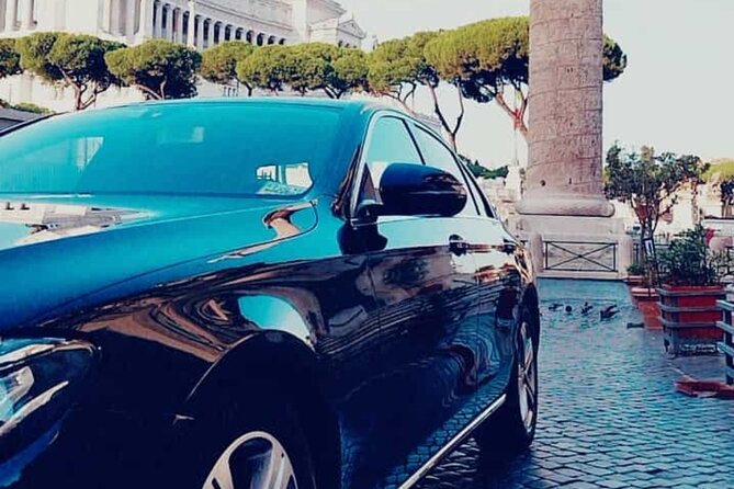 Rome to Civitavecchia Port - Private Transfer - Inside the Mercedes: comfort, space, and luggage reality