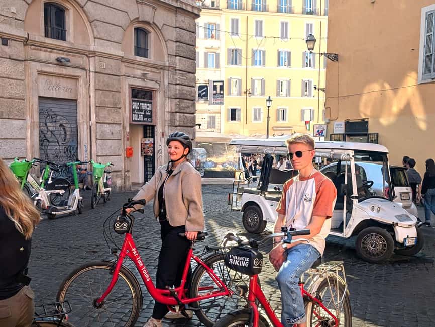 Rome: Top 10 Highlights Guided Tour by Bike or E-Bike - The Pantheon photo stop: Rome’s postcard moment
