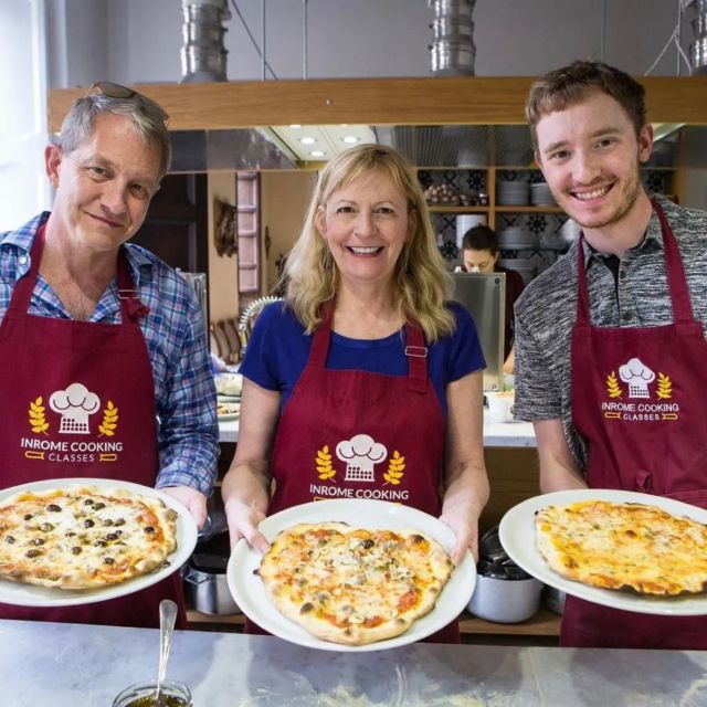 Rome: Traditional Pizza and Gelato Making Class - Rolling, topping, and building your pizza: Bianca vs Rosso