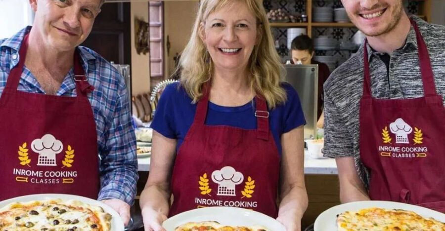Rome: Traditional Pizza and Gelato Making Class - Kneading Roman pizza dough: the technique that changes everything
