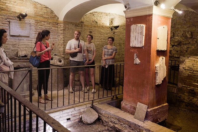 Rome: Trastevere Hidden Gems and Jewish Ghetto Small Group Tour - Santa Cecilia in Trastevere: layers of meaning plus the included underground crypt