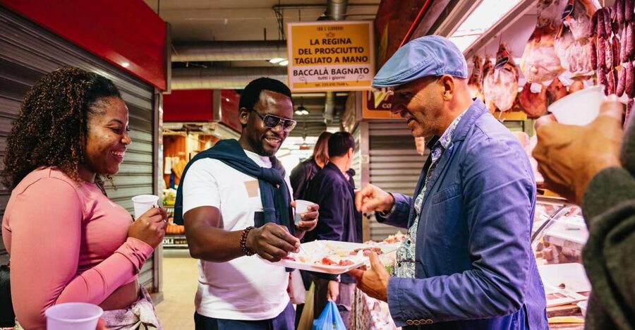 Rome: Trionfale and Prati Food and Wine Tasting Tour - Mercato Trionfale: the tasting heart with cheese, salumi, risotto balls, and Roman pizza