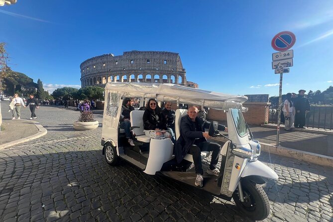 Rome:Tuk-Tuk Private Tour of the City Center - Electric Tuk-Tuk Value: What You Get for $155 in Rome Center