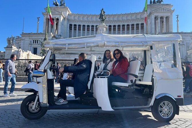 Rome:Tuk-Tuk Private Tour of the City Center - Key Highlights You’ll Actually Feel During the Ride