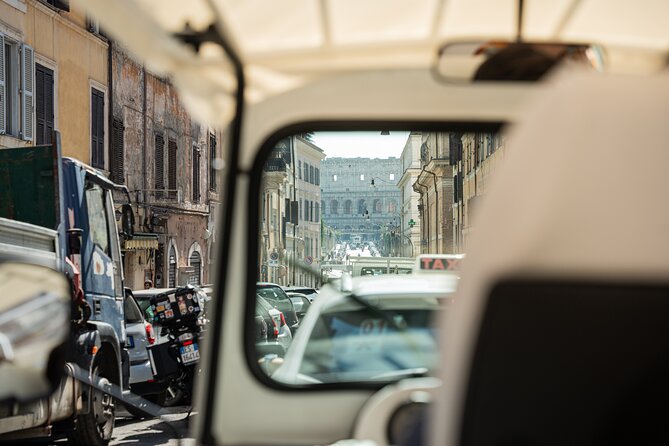 Rome Tuk-tuk Tour with Hotel Pickup and Prosecco - Piazza del Popolo to the Colosseum Viewpoint: Big Names, No Long Lines