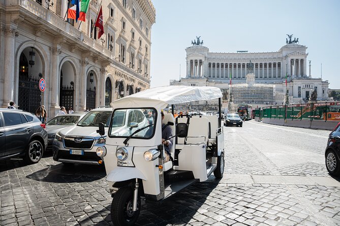 Rome Tuk-tuk Tour with Hotel Pickup and Prosecco - Spanish Steps and Terrazza del Pincio: Your Fast Start to Classic Rome