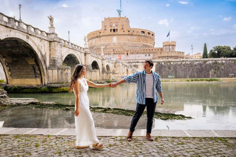 Rome: Vatican and Castel Sant'Angelo Private Photoshoot - Castel Sant’Angelo photo time: angles, variety, and walk-and-shoot flow