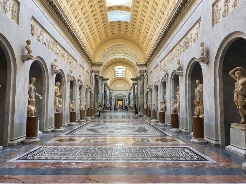 Rome: Vatican Museums and Sistine Chapel Tour - St. Peter’s Basilica Finish: Big Name, Dome Is Not Included