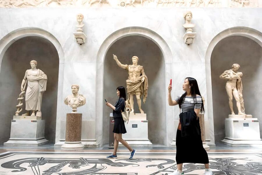 Rome: Vatican Museums, Sistine Chapel, & St. Peter's Option - Vatican Museums Stops: Maps, Courtyards, Candelabra, and the Cabinet of Masks