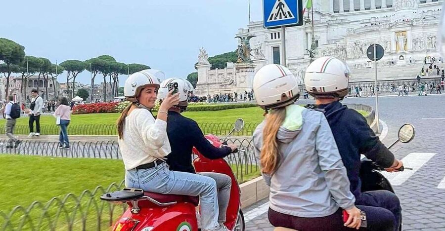 Rome Vespa Half-Day Tour with Private Driver - A half-day Vespa ride that feels local, not touristy