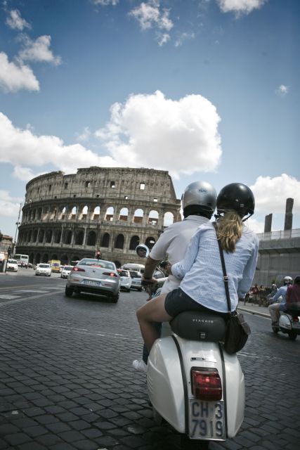 Rome Vespa Half-Day Tour with Private Driver - The route: streets, squares, and stops planned around you