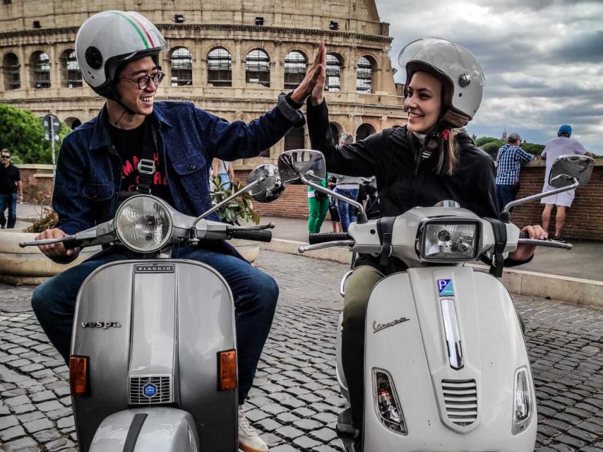 Rome Vespa Half-Day Tour with Private Driver - Hotel pickup and the time-saver effect