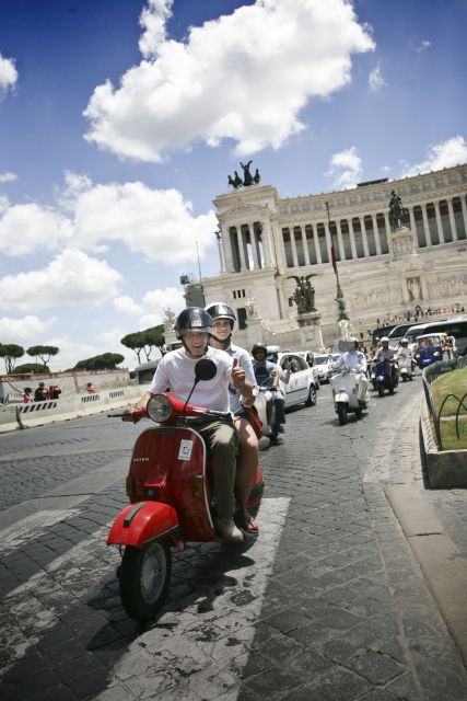 Rome Vespa Half-Day Tour with Private Driver - Coffee or gelato stop: the break that makes it feel Roman