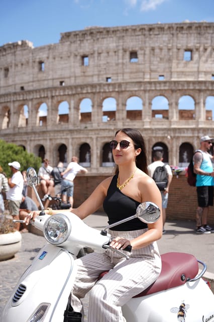 Rome: Vespa Photo Tour with Historic City Highlights - Passenger-only riding: safe, simple, and still thrilling