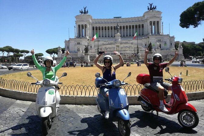 Rome Vespa Primavera 125 cc Rental - 48 Hours Rental - The Price Really Comes Down to This Value Equation