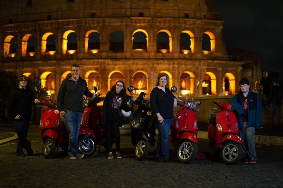 Rome: Vespa Scooter Night Tour with Pro Photographer service - What You Get for $61: Value You Can Feel