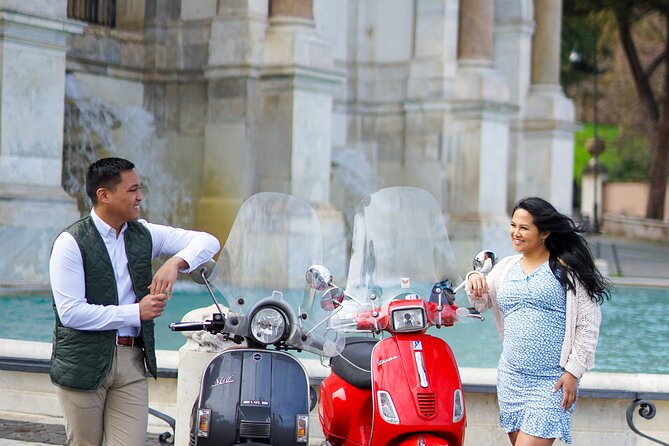 Rome Vespa Scooter Tour with Professional Photographer - Pantheon: the stop that makes the whole day click