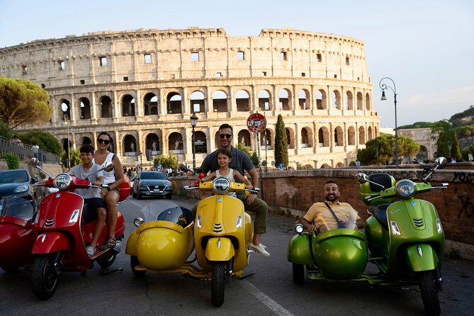 Rome Vespa Sidecar Tour — 90-Minute City Highlights Tour - How long stops really feel in real life