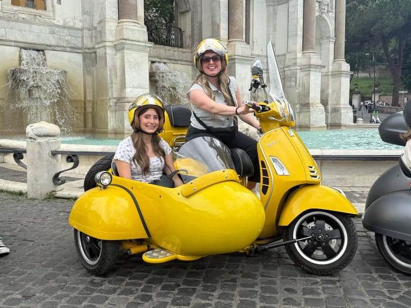 Rome: Vespa Sidecar Tour with Hotel Transfers & Gelato - Why a Vespa sidecar makes Rome feel like Rome
