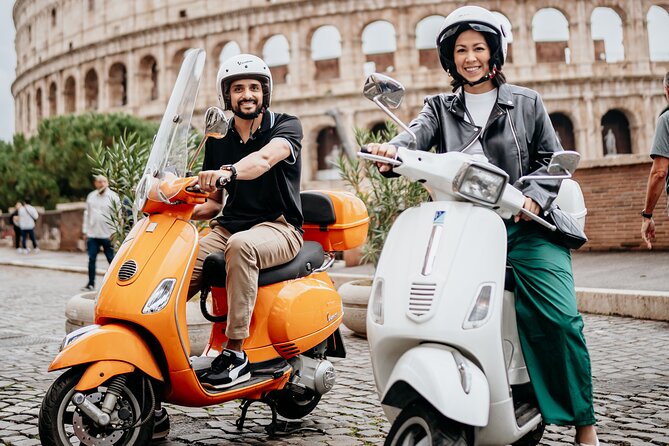 Rome Vespa Small Group Tour with Photoshoot - Janiculum Hill: Il Fontanone (Acqua Paola) and the Terrazza del Gianicolo