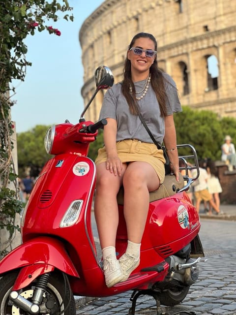 Rome: Vespa Tour & Professional Photoshoot - Castel Sant’Angelo Pass-By: A Quick Hit of Riverfront Drama