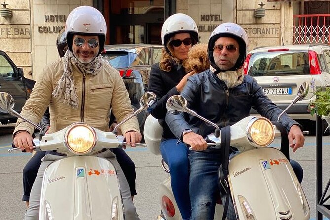 Rome Vespa Tour with Gelato Stop - St. Peter’s Basilica stop: the best kind of quick when you have limited time