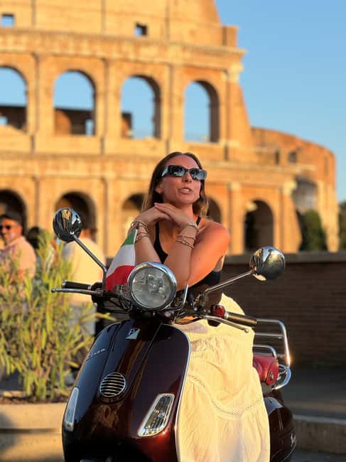Rome: Vespa Tour with Local Guide - Gelato and iced spring water: the breaks that make the city feel like Italy