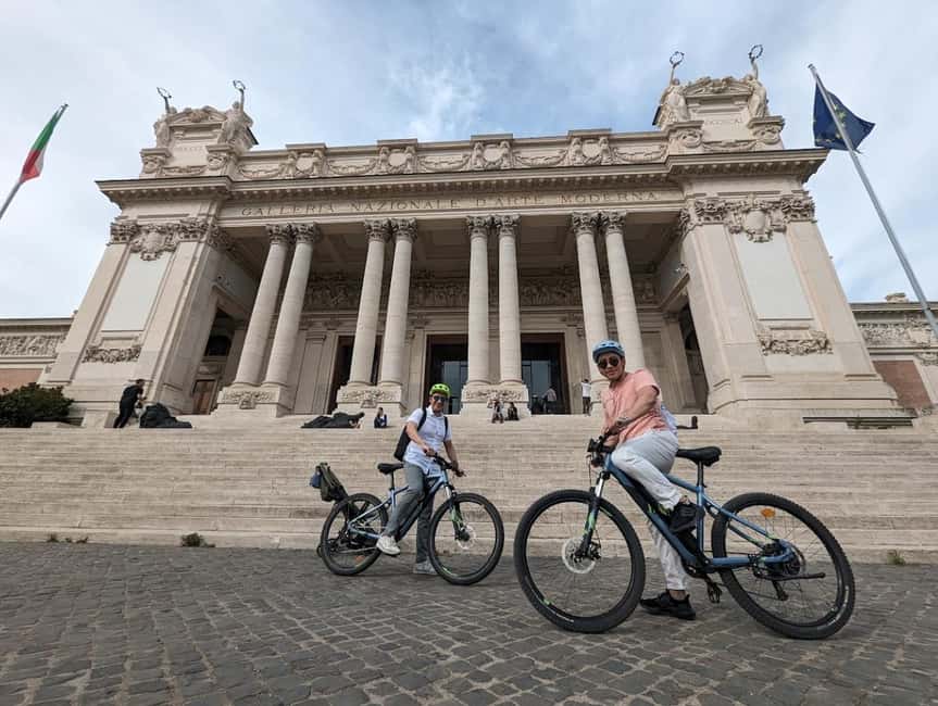 Rome: Villa Borghese E-Bike Tour (Small Group or Private) - Fountain of the Seahorses and Piazza di Siena: Small Landmarks, Big Atmosphere