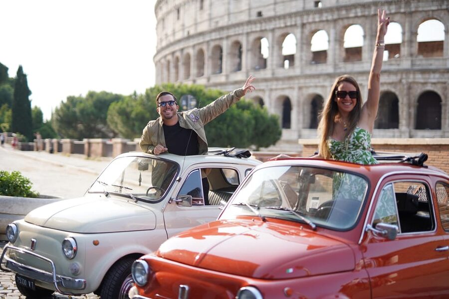 Rome: Vintage Car Tour with Professional Photographer - Stepping Into Rome’s Style Zone: Fiat 500, Passenger Comfort, Pro Photos
