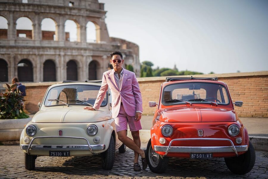 Rome: Vintage Car Tour with Professional Photographer - The Colosseum Photoshoot: Your Big Postcard Moment