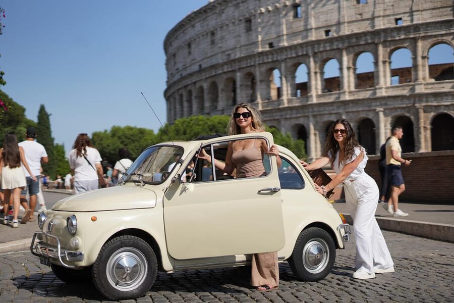Rome: Vintage Car Tour with Professional Photographer - Driving Past Rome’s Famous Spots and Sliding Into Quieter Streets