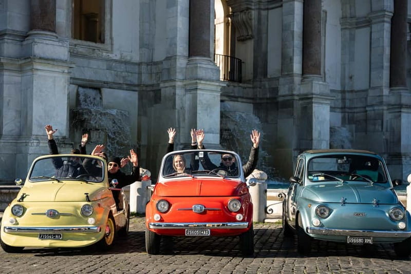 Rome: Vintage Fiat 500 Cabriolet Private City Tour - Piazzale Socrate to St. Peter’s Basilica: a fast path to big views