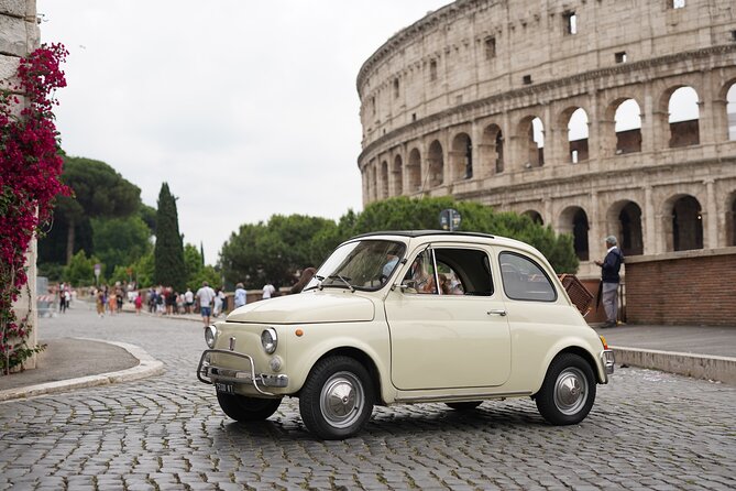Rome Vintage Fiat 500 car Tour With Photographer - Picking morning, afternoon, or evening (sunrise/sunset adds a real difference)