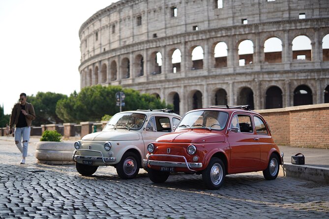 Rome Vintage Fiat 500 car Tour With Photographer - Price and value: is $67.12 per person worth it?