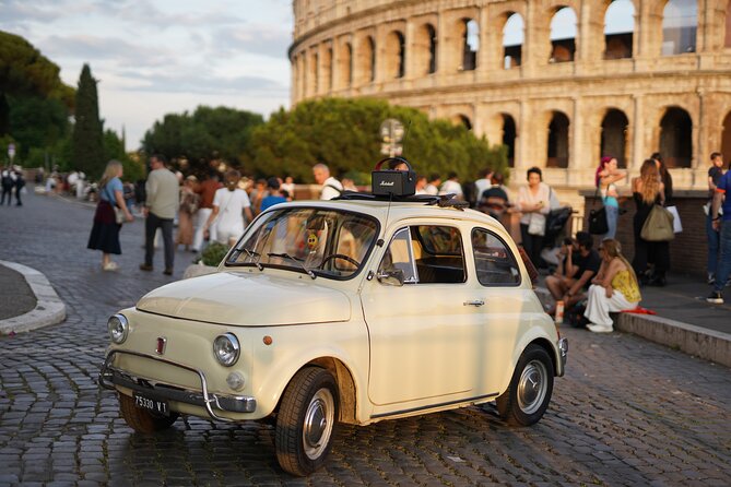 Rome Vintage Fiat 500 car Tour With Photographer - Who should book this Fiat 500 photo tour in Rome