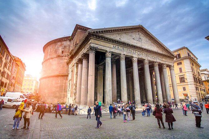 Rome: Walking Tour through the Marvel of the city - The Pantheon: temple of all the gods and the one paid ticket