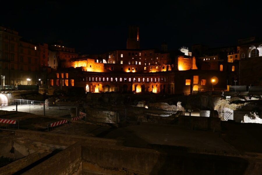 Rome: Wonders of Ancient Rome at Dusk - Roman Forum at night: temples, Senate power, and the feel of the center
