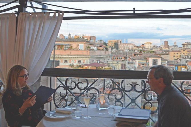 Rooftops of Rome by Night Food Tour with Dinner, Cocktails & Guided Sightseeing - Food, Drinks, and Wine Pairing: What the Evening Actually Delivers