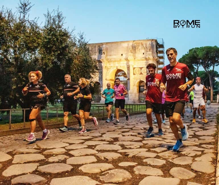 Running Tours Rome 9km [shared or private] - Starting in Rione Monti: Bar La Licata and the quiet-Rome feeling