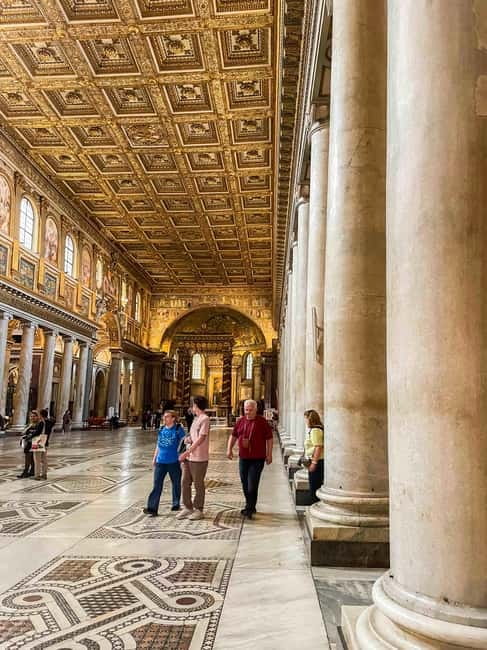 Santa Maria Maggiore: Pope Francis Entry Ticket, Audio Guide - Step inside: mosaics and marble floors you’ll want to slow down for