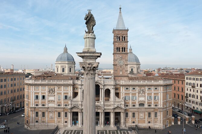 Santa Maria Maggiore Upper Areas Open Time Skip the Line ticket - Loggia of Blessings mosaics by Filippo Rusuti